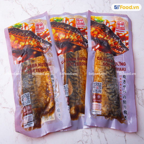 Cá Saba sốt Teriyaki 120g