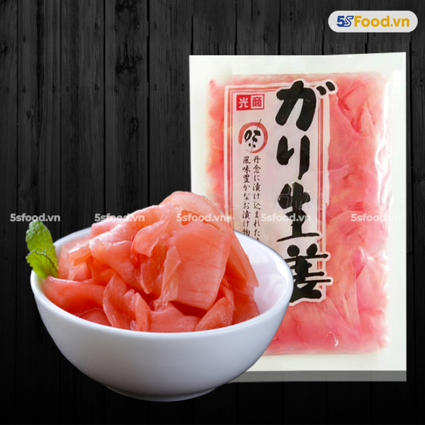 Gừng hồng Gari Nhật Bản cắt lát 100g