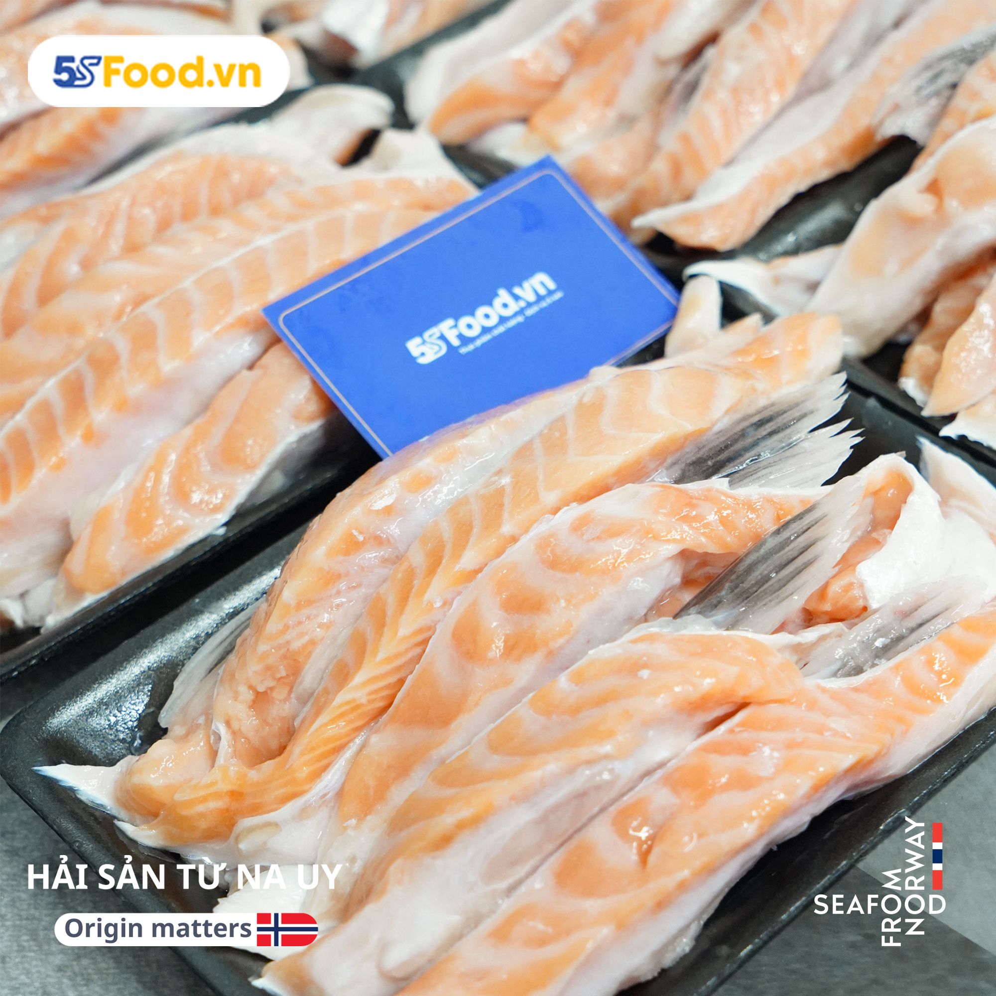 Lườn cá hồi tươi Na Uy