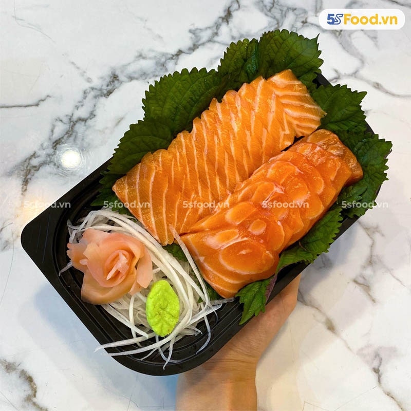 Sashimi Box 1: Sashimi cá hồi