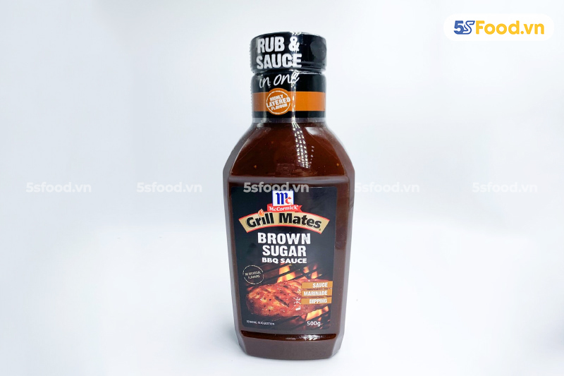 Sốt ướp BBQ vị đường nâu McCormick Brown Sugar BBQ Sauce 500g
