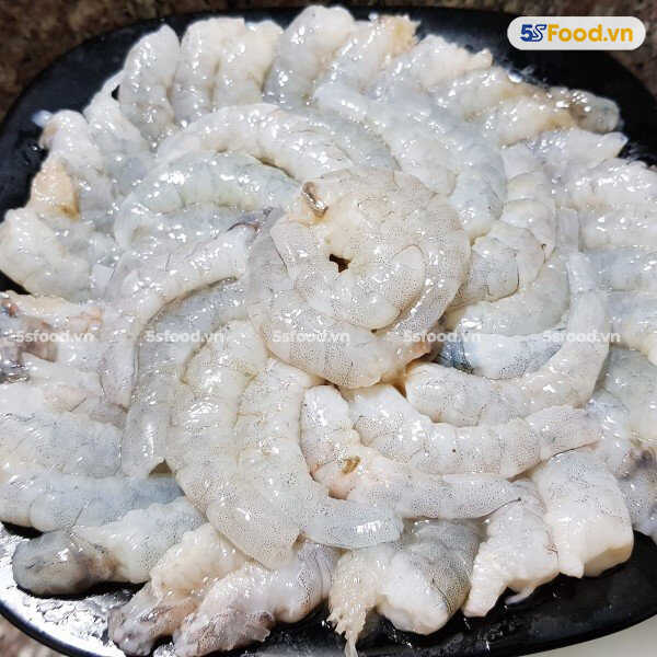 Tôm thẻ bóc nõn big size - pack 500g