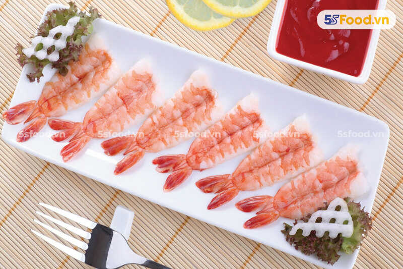 Tôm thẻ Sushi 4L 140g