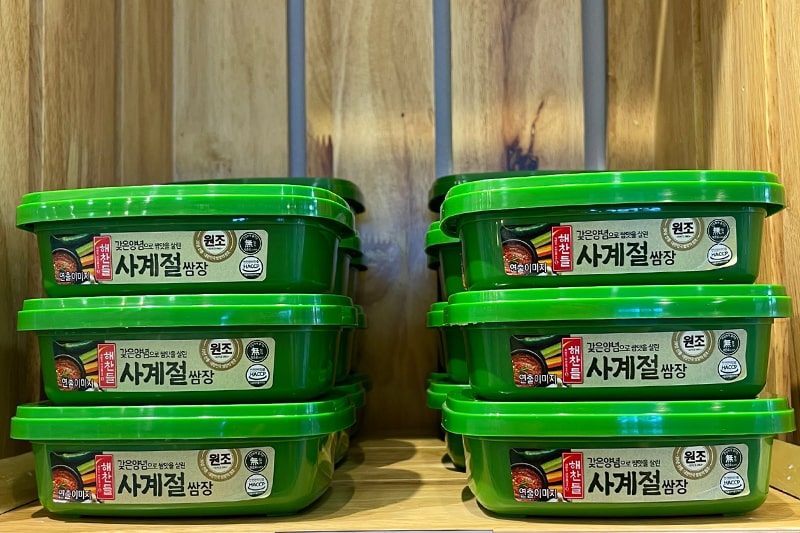 Tương đậu Hàn Quốc trộn ăn liền Ssamjang chấm thịt nướng , thịt luộc, gỏi... 170g